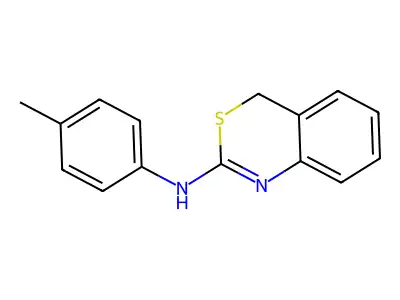 (4H-Benzo[d][1,3]thiazin-2-yl)-p-tolyl-amine structure