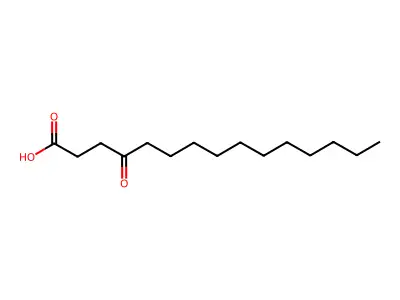 4-Oxo-pentadecanoic acid structure