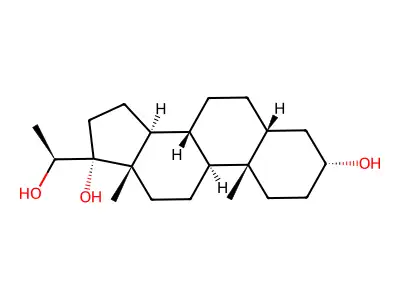 孕三醇 structure