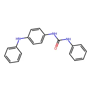 N-(4-anilinophenyl)-N'-phenylurea structure