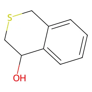 3,4-dihydro-1H-2-benzothiopyran-4-ol structure