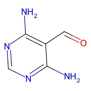 4,6-二氨基嘧啶-5-甲醛 structure