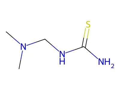 (Dimethylamino)methylthiourea structure