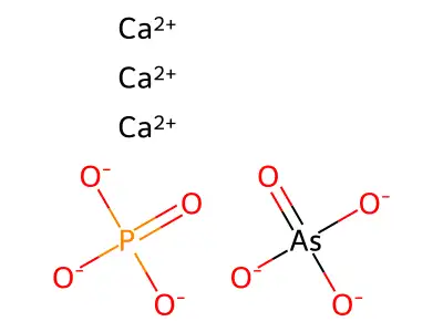 Calcium arsorate phosphate (3/1/1) structure