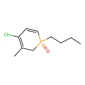 Phosphorin, 1-butyl-4-chloro-1,2-dihydro-3-methyl-, 1-oxide structure