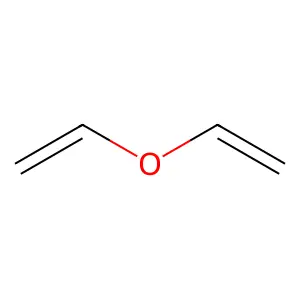 二乙烯醚 structure