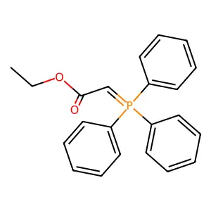 乙氧羰基亚甲基三苯基磷 structure
