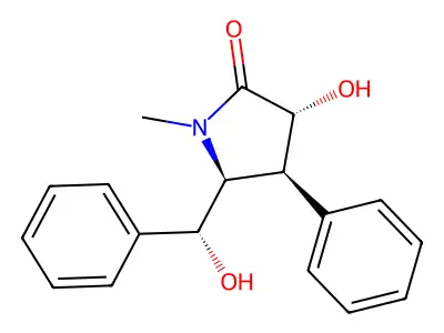 (+)-卢森酰胺 structure