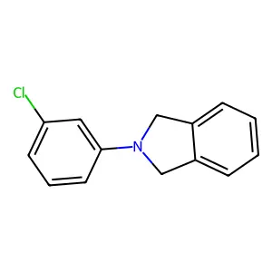 2-(3-Chlorophenyl)isoindoline structure