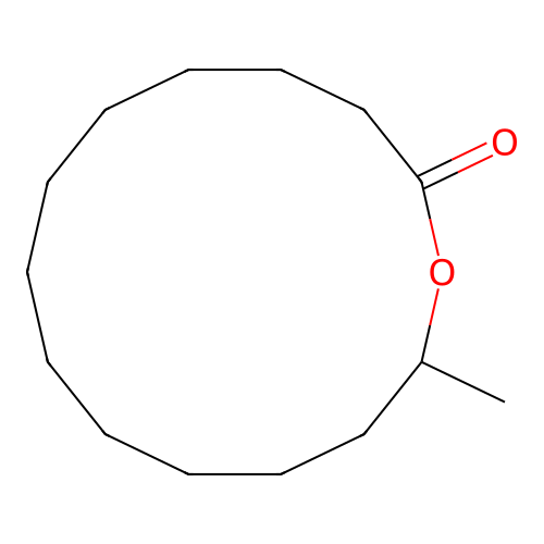 13-Tetradecanolide structure