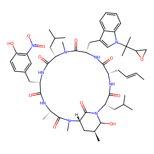 Ilamycin structure