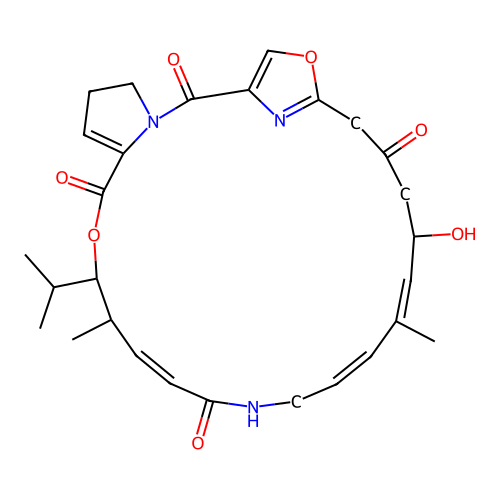 Ostreogrycin a structure