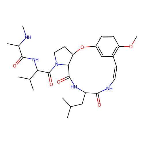 Nummularine P structure