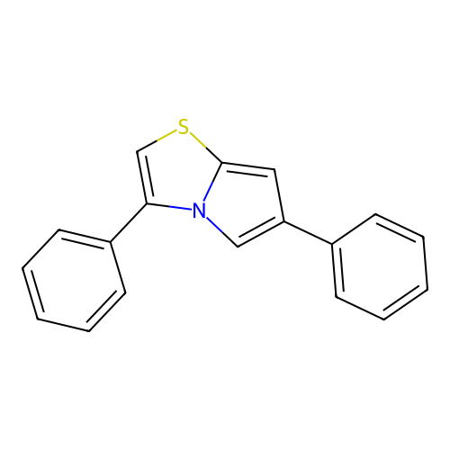 3,6-Diphenylpyrrolo[2,1-b][1,3]thiazole structure