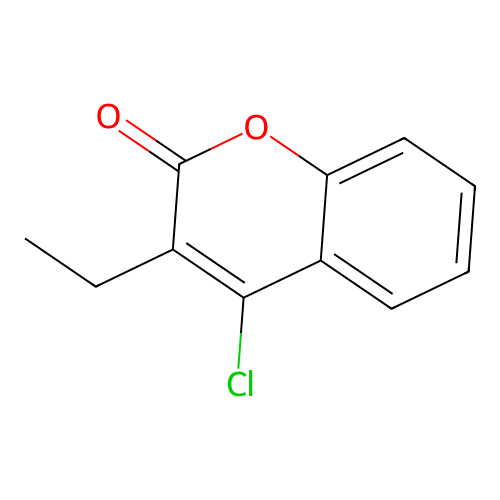 4-Chlor-3-ethyl-cumarin structure