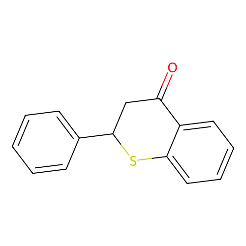 2-Phenylthiochroman-4-one structure