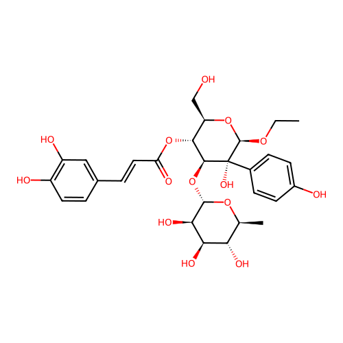 Syringalide A 3'-alpha-L-rhamnopyranoside structure
