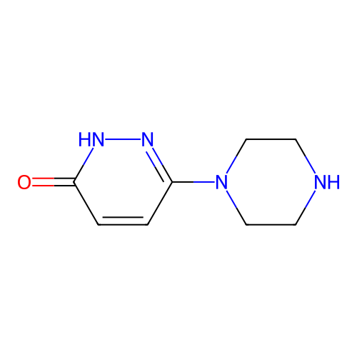 3-piperazin-1-yl-1H-pyridazin-6-one structure