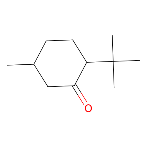 2-Tert-butyl-5-methylcyclohexanone structure
