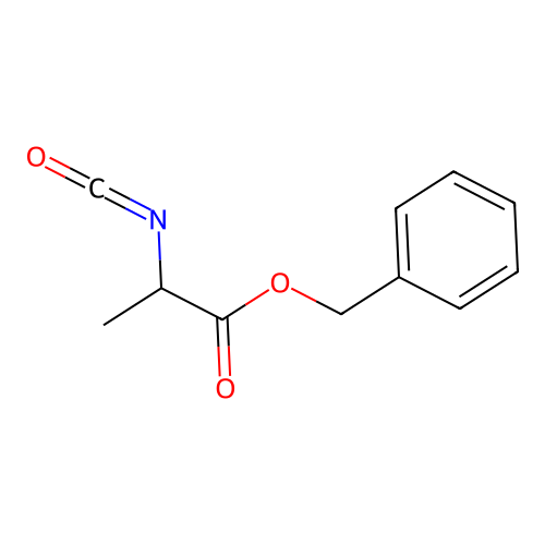 Benzyl 2-isocyanato-propionate structure