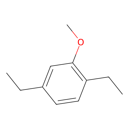 1,4-Diethyl-2-methoxybenzene structure