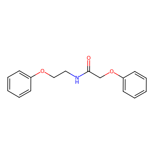 2-phenoxy-N-(2-phenoxyethyl)acetamide structure