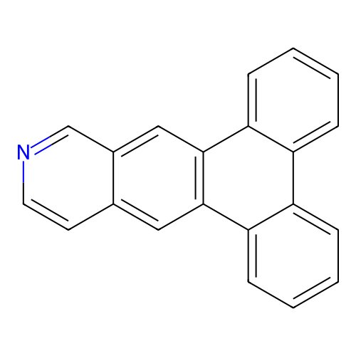 Phenanthro(9,10-g)isoquinoline structure