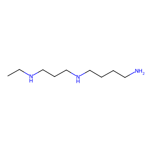 1,4-Butanediamine, N-[3-(ethylamino)propyl]- structure