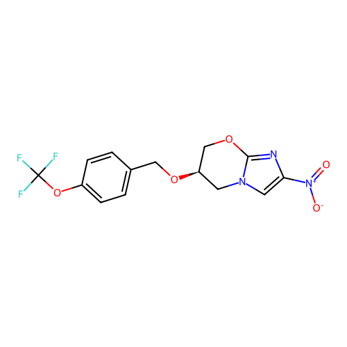Pretomanid R-Isomer structure