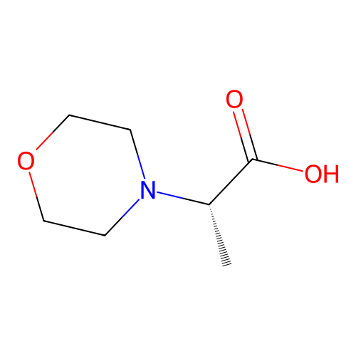 (S)-2-Morpholin-4-yl-propionic acid structure