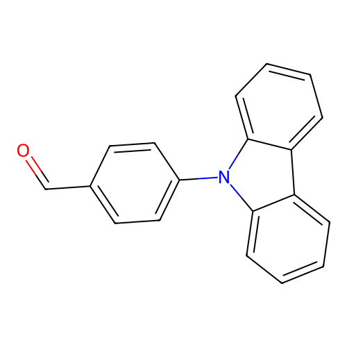 4-(9H-Carbazol-9-yl)benzaldehyde structure