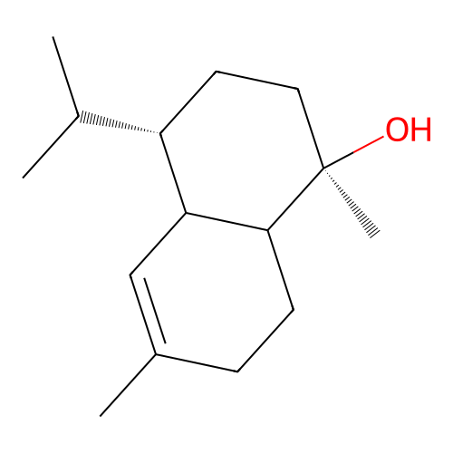 Cadinol structure