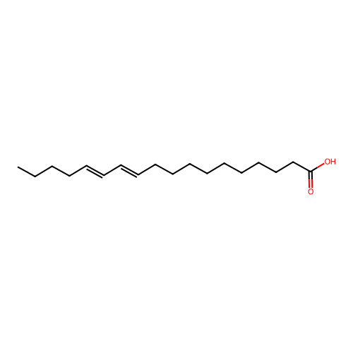 11,13-Octadecadienoic acid, (11E,13E)- structure