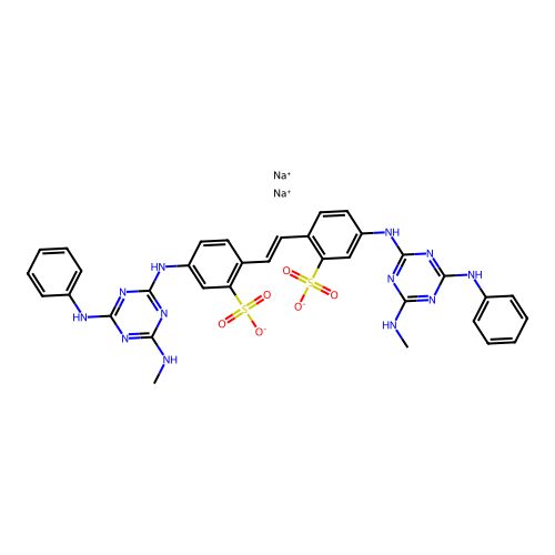 Blankophor RKH structure