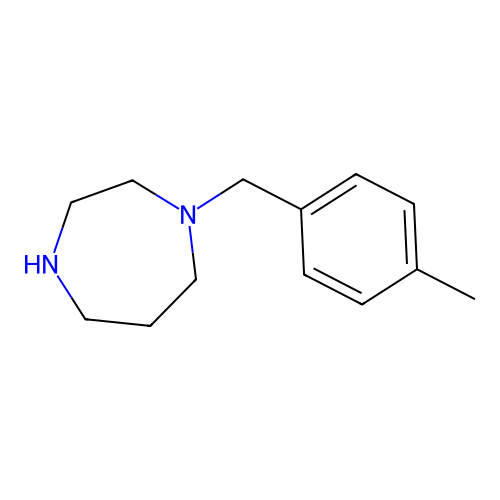 1-((4-Methylphenyl)methyl)-1,4-diazepane structure
