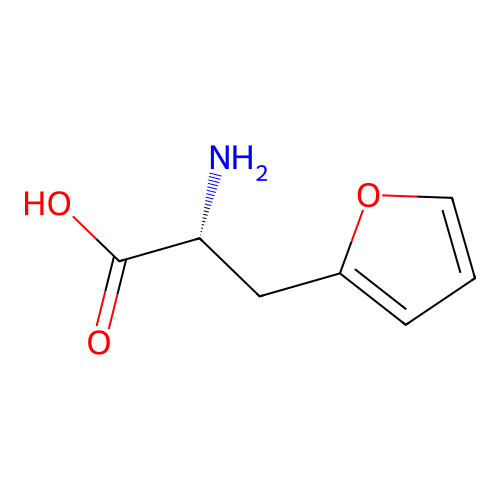 (R)-2-Amino-3-(furan-2-yl)propanoic acid structure