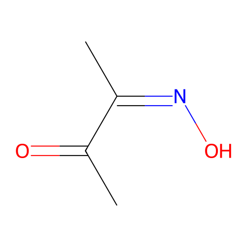 二乙酰一肟 structure