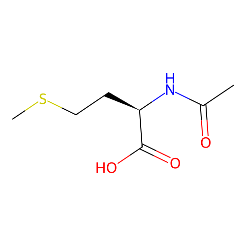 N-acetyl-D-methionine structure
