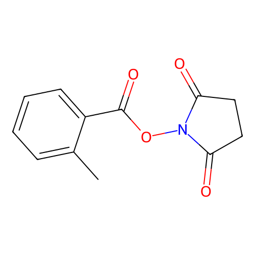 2,5-Pyrrolidinedione, 1-[(2-methylbenzoyl)oxy]- structure