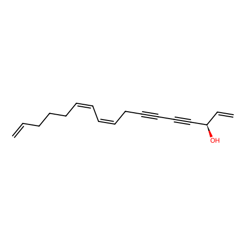Didehydrofalcarinol structure