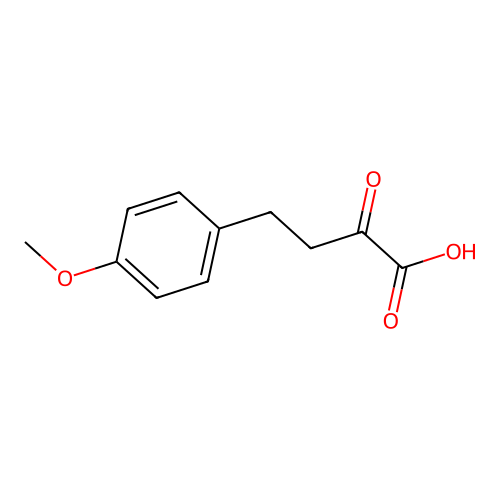 4-(4-Methoxyphenyl)-2-oxobutanoic acid structure