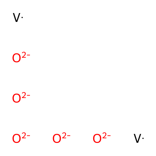 Vanadium (V) oxide structure