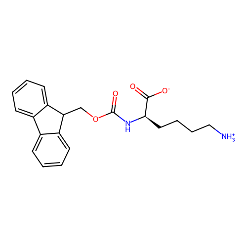 Fmoc-D-Lys-OH structure