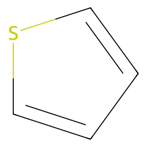 噻吩 structure