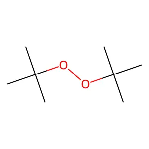 二叔丁基过氧化物 structure