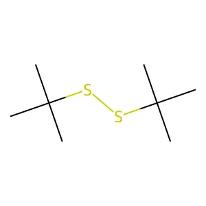 Disulfide, bis(1,1-dimethylethyl) structure