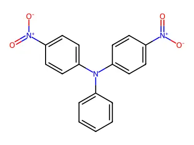 4,4'-Dinitrotriphenylamine structure