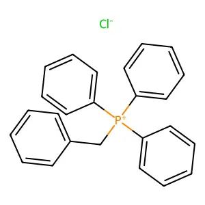 苄基三苯基氯化鏻 structure