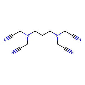Acetonitrile, 2,2',2'',2'''-(1,3-propanediyldinitrilo)tetrakis- structure