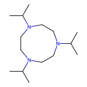 1H-1,4,7-Triazonine, octahydro-1,4,7-tris(1-methylethyl)- structure